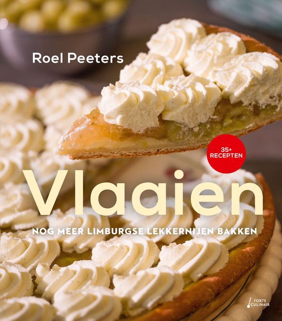 boek vlaai Roel Peeters met recepten over de Limburgse vlaai