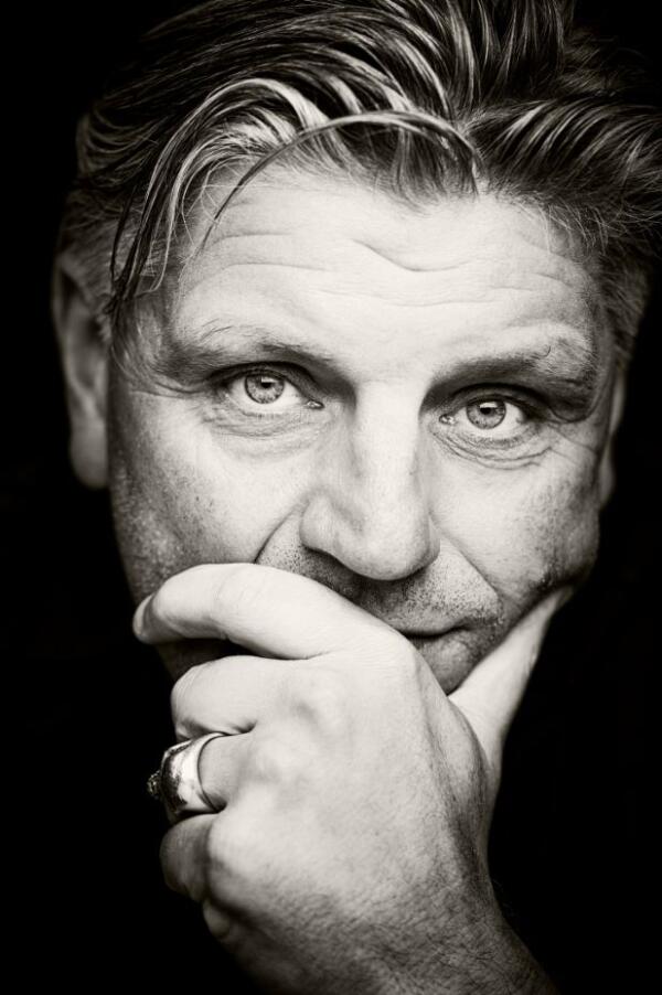 Zwart-witfoto van Jonnie Boer