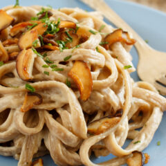 champignon saus voor je pasta koken lekker