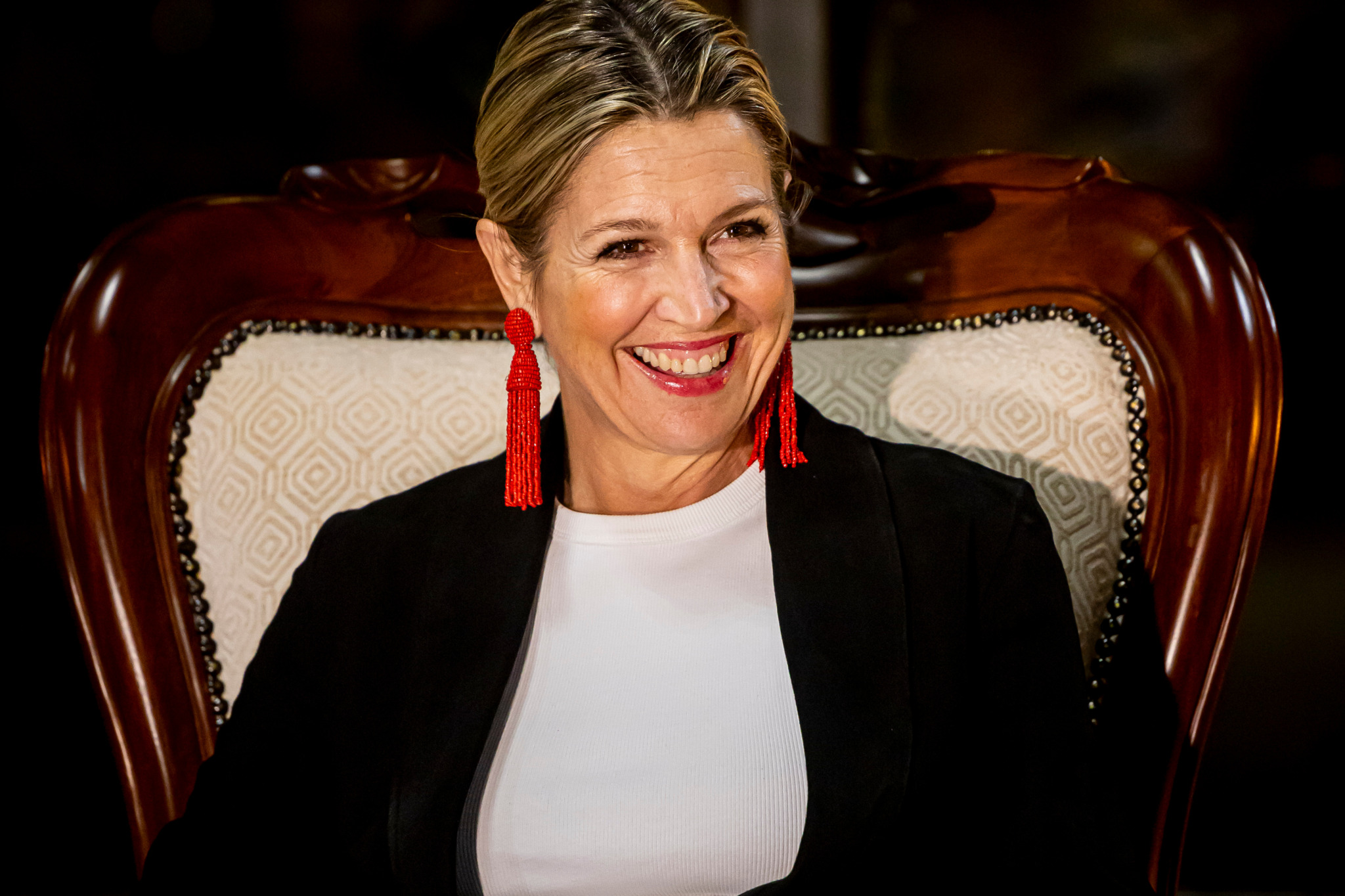 de oorbellen van Konigin Maxima Miccy's