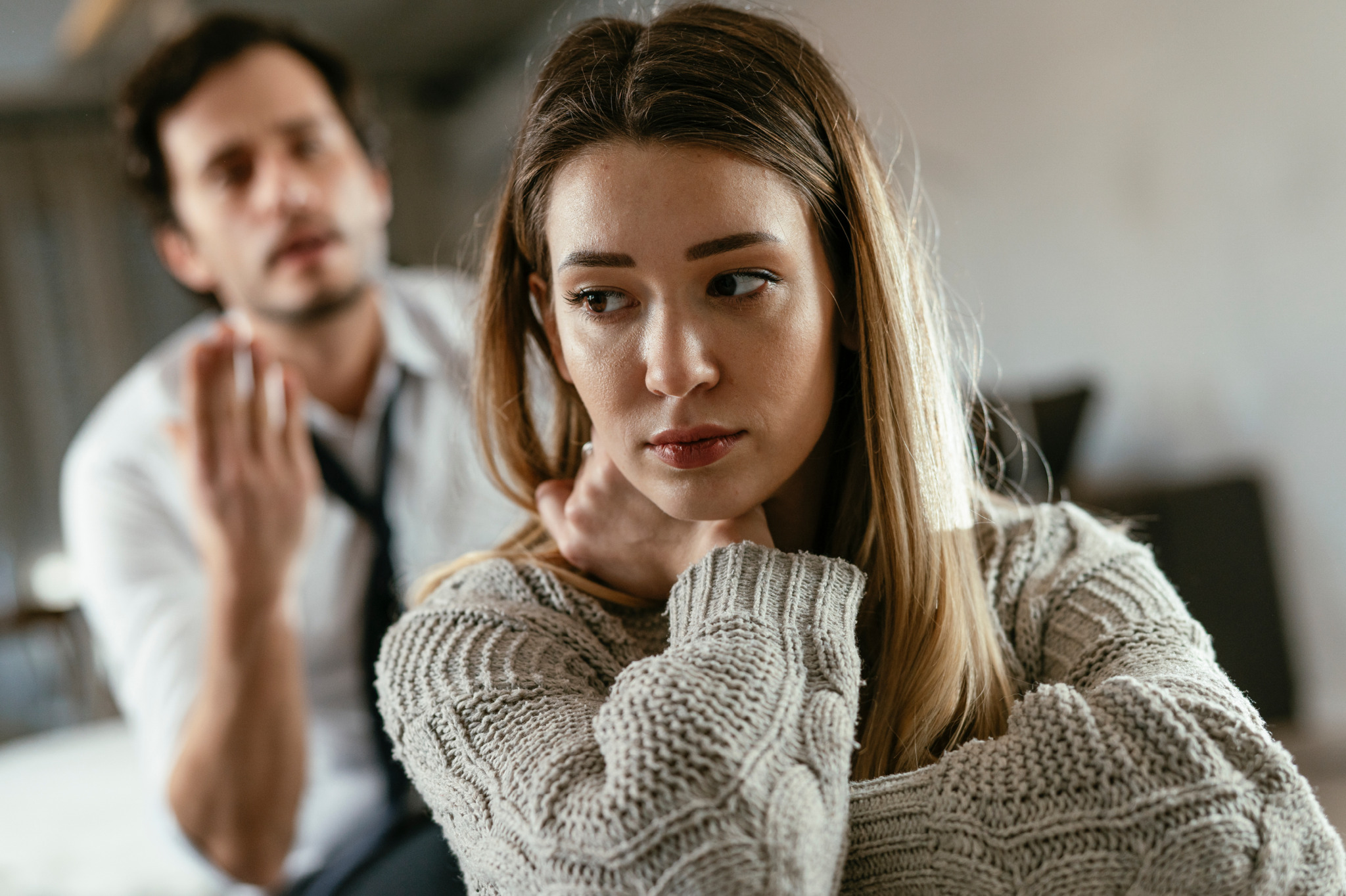 getty man en vrouw ruzie