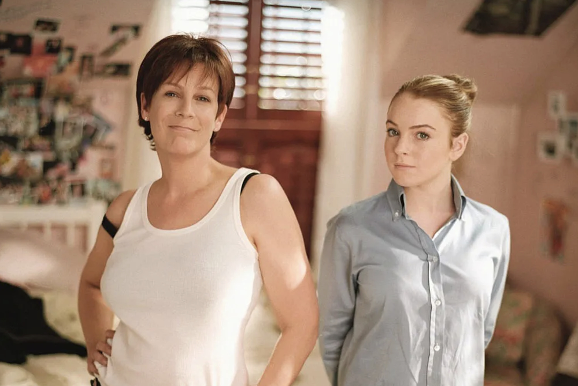 Lindsay Lohan en Jamie Lee Curtis Freakier Friday